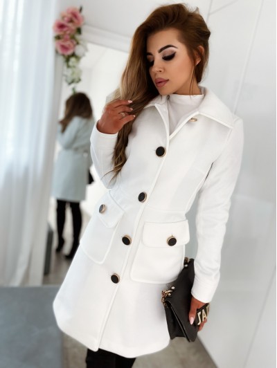 Płaszcz Biały Milan